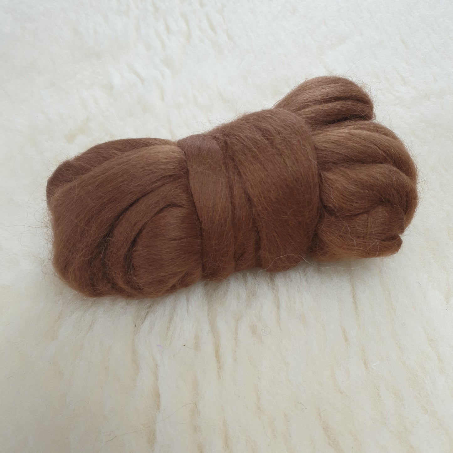 Fawn Alpaca Tops / Roving