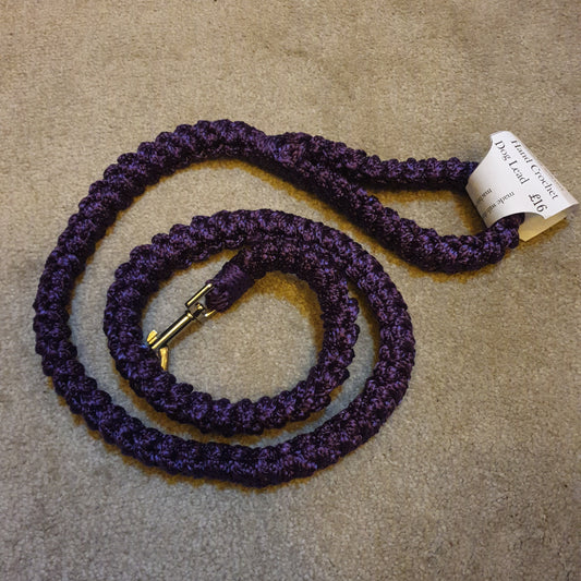 Purple Dog Lead