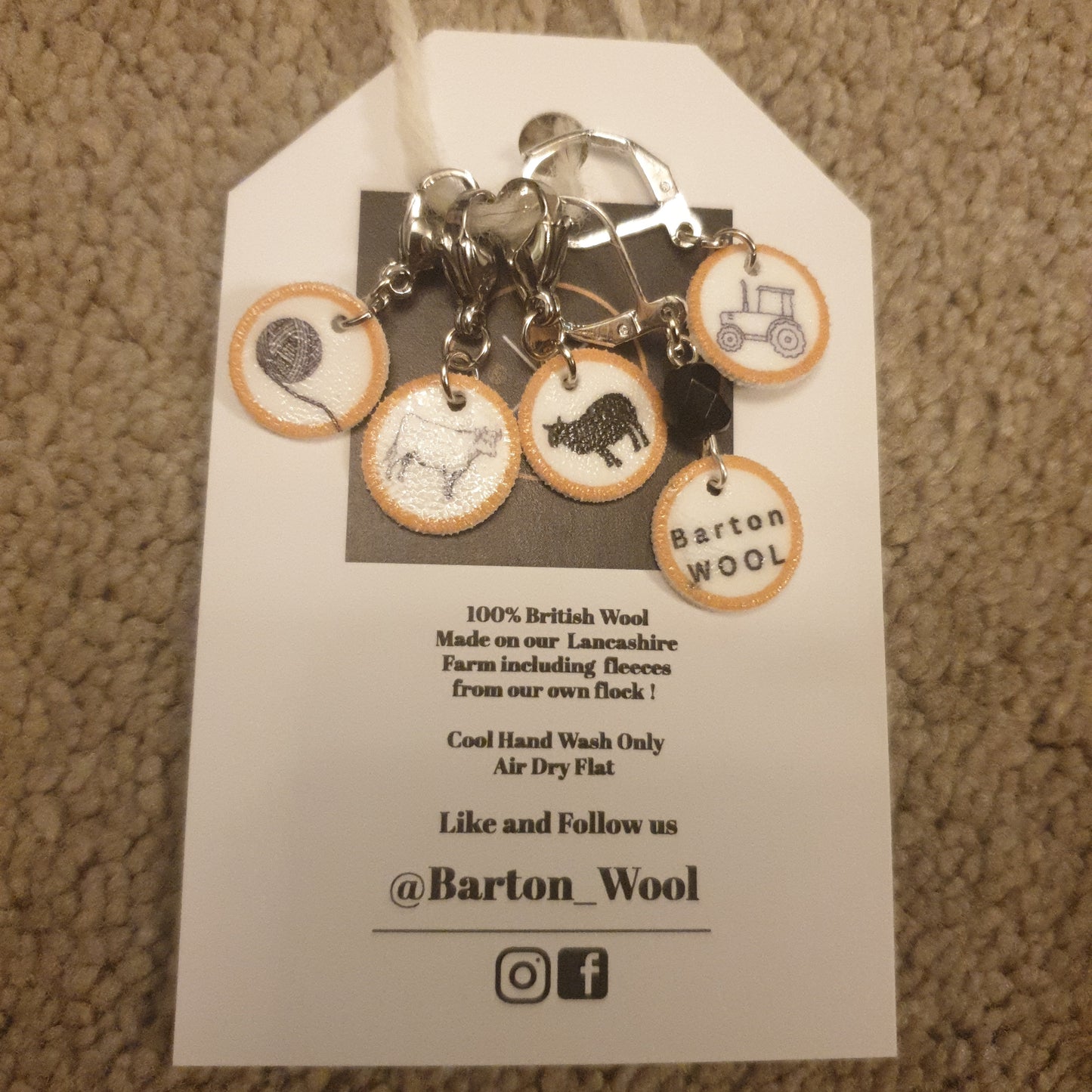 Barton Wool Stitch Markers