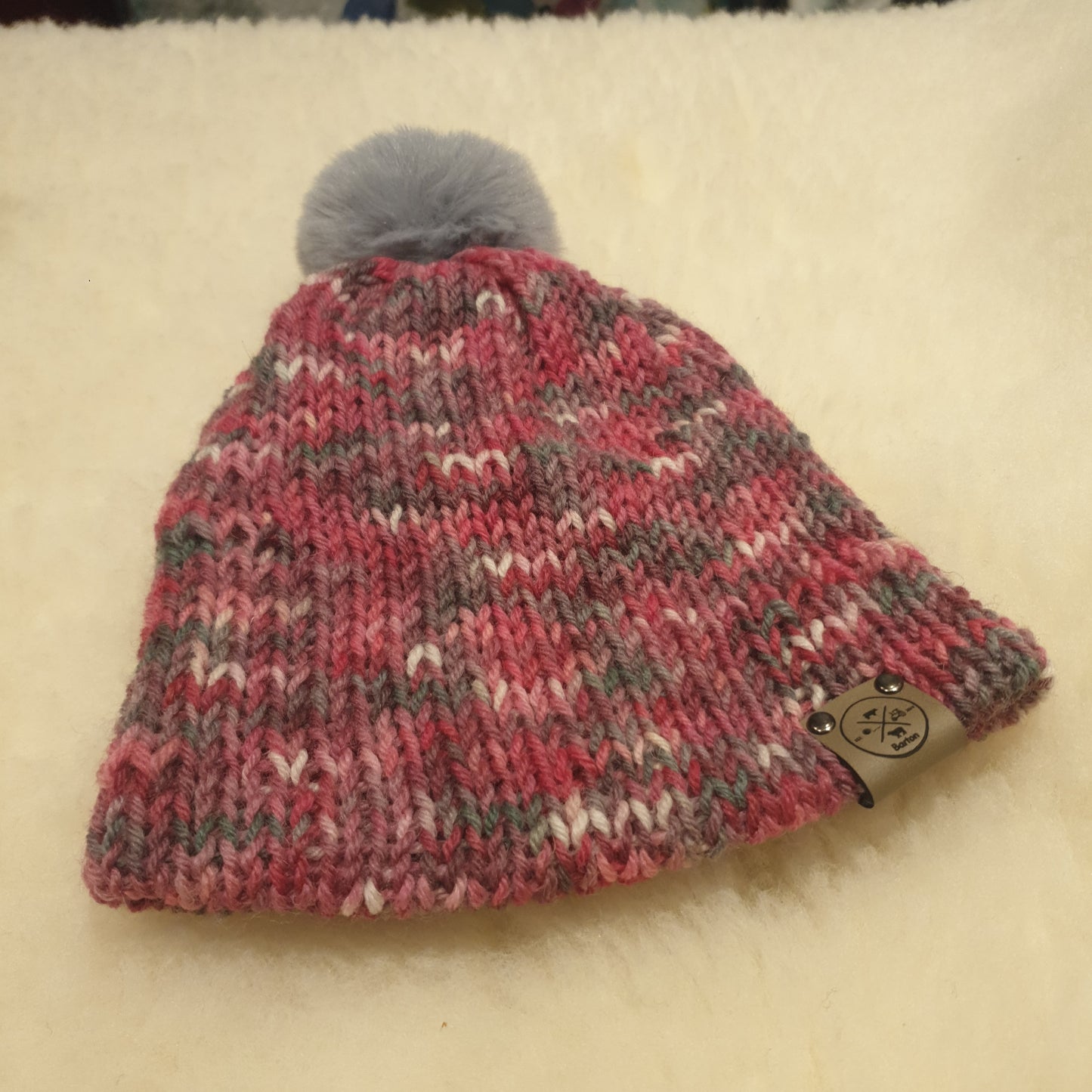 Small bobble hat