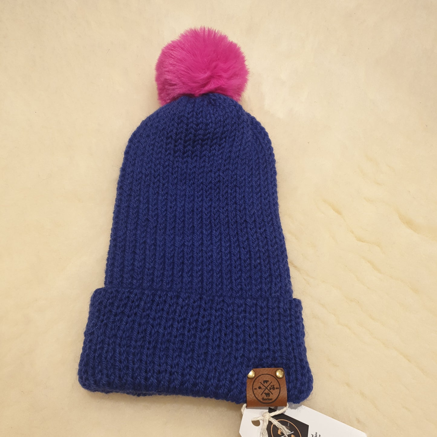 Small bobble hat