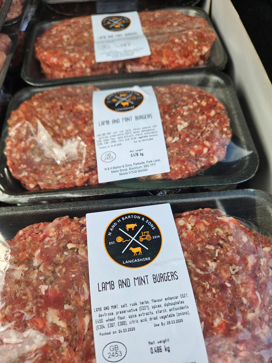 Lamb burgers